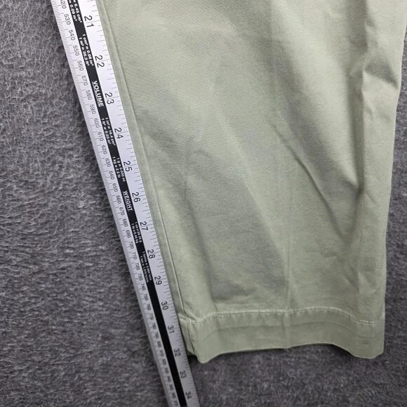 Polo Ralph Lauren Pants Mens 36x32 Green Chino Classic Fit Prospect Cotton